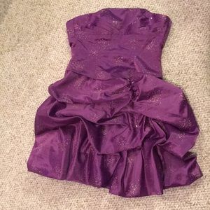 Purple Party Dress